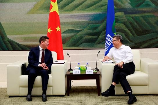 錢智民會(huì)見中信建投董事長(zhǎng)王常青、總裁李格平