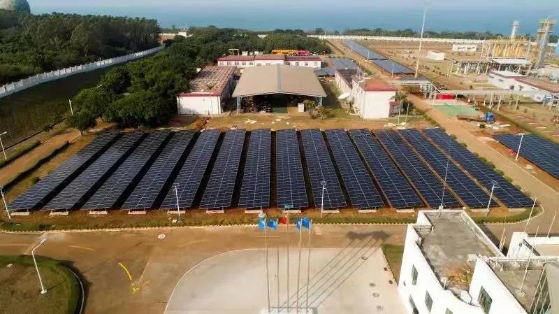 集風光儲一體！中國海油潿洲油田群光伏電站正式投運