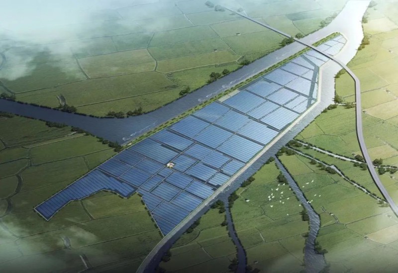 550MWp！亞洲最大漁光互補光伏發(fā)電項目之一正式開工！