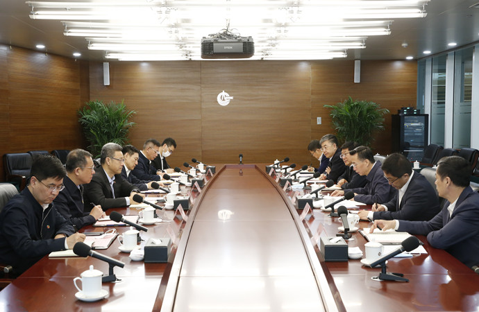 錢智民拜會中國海油董事長、黨組書記汪東進(jìn)