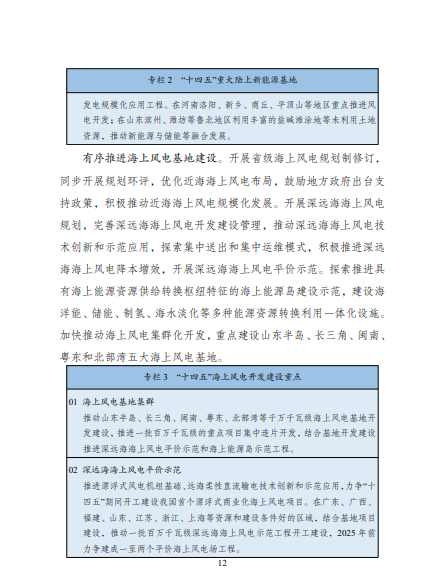 發(fā)改委、能源局等九部委聯(lián)合印發(fā)發(fā)布“十四五”可再生能源規(guī)劃！