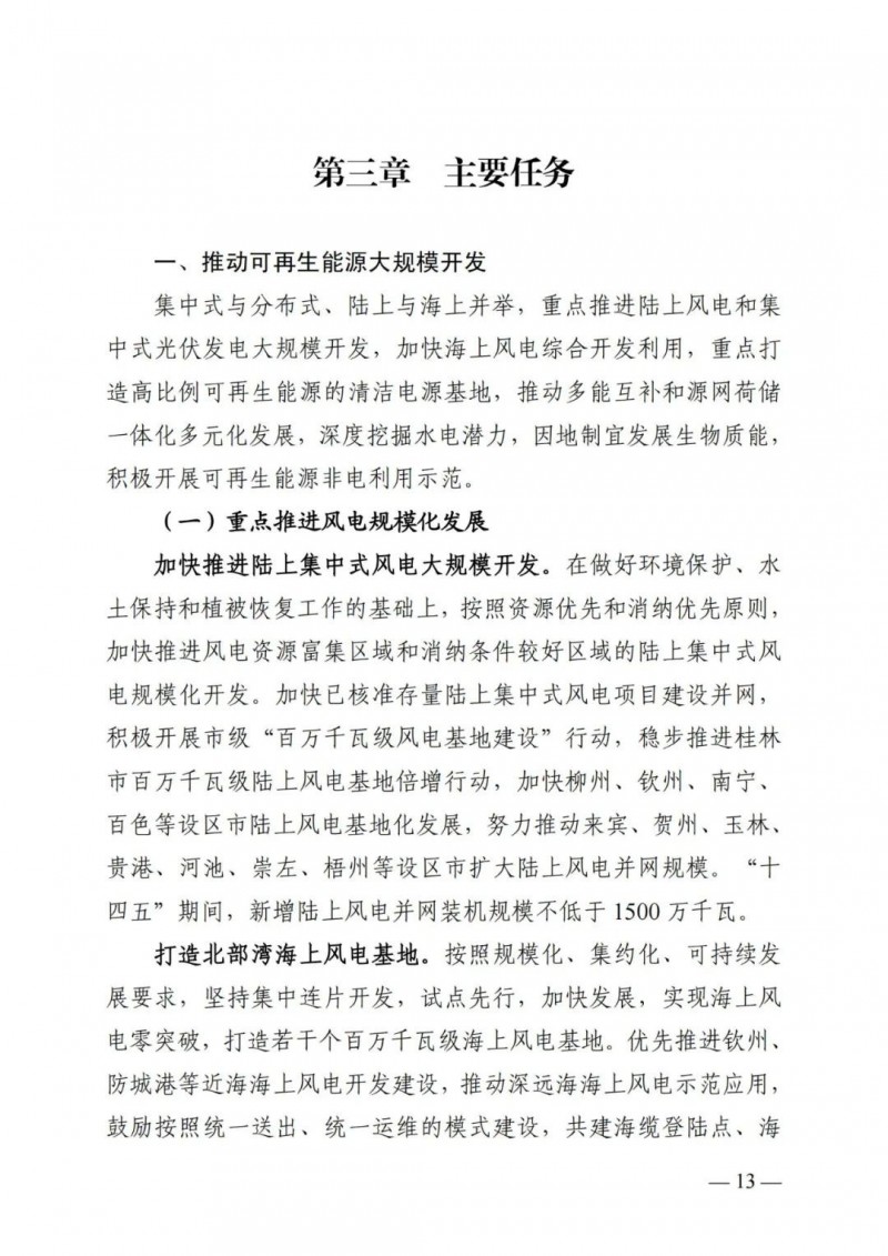 廣西“十四五”規(guī)劃：大力發(fā)展光伏發(fā)電，到2025年新增光伏裝機(jī)15GW！