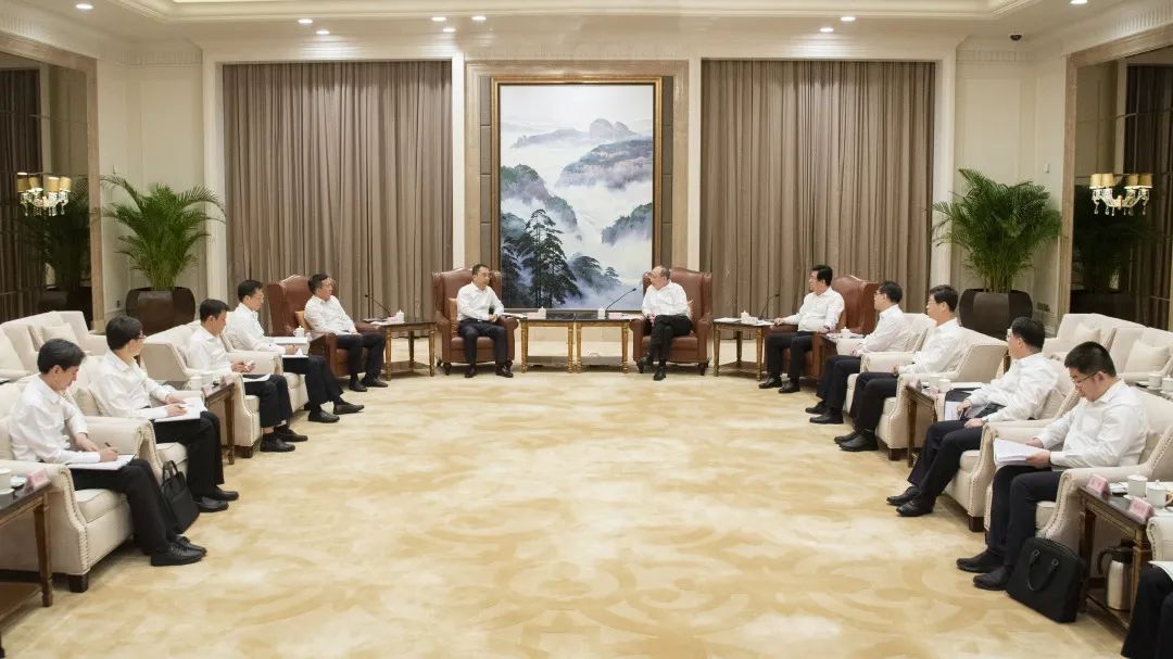 鄒磊、劉明勝拜會福建省委書記尹力、省長趙龍