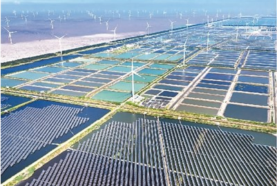 江蘇如東縣大力推進海上風電規(guī)?；羞B片開發(fā)