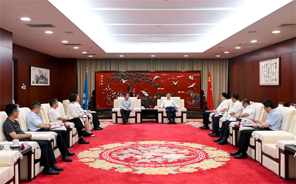 溫樞剛會(huì)見中國信達(dá)黨委書記、董事長張衛(wèi)東
