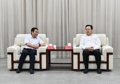 劉源拜會(huì)河北省委常委、副省長(zhǎng)，雄安新區(qū)黨工委書(shū)記、管委會(huì)主任張國(guó)華