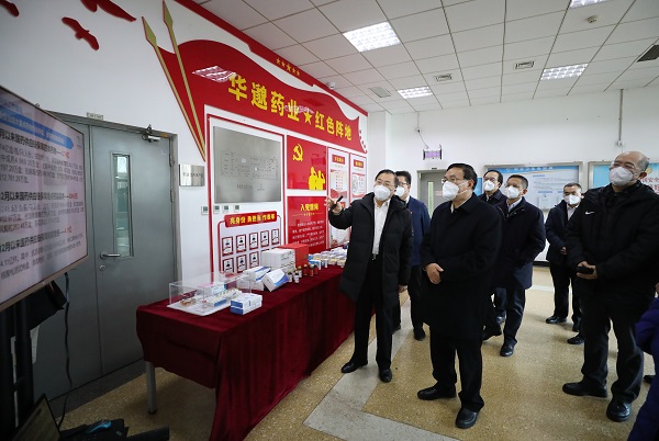 張玉卓到通用技術集團、國藥集團調研強調 全力做好重點防疫藥品物資生產保供 更好服務疫情防控大局