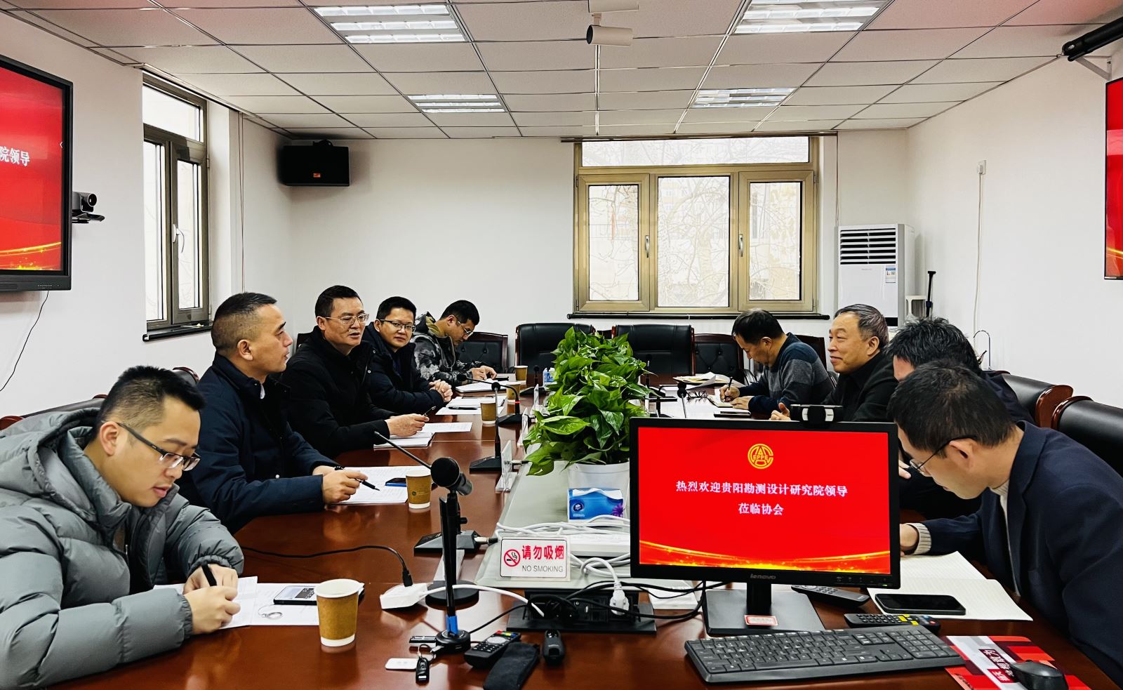 中國電力規(guī)劃設(shè)計協(xié)會李愛民與中國電建貴陽院、國網(wǎng)江蘇電力設(shè)計咨詢公司領(lǐng)導(dǎo)座談交流