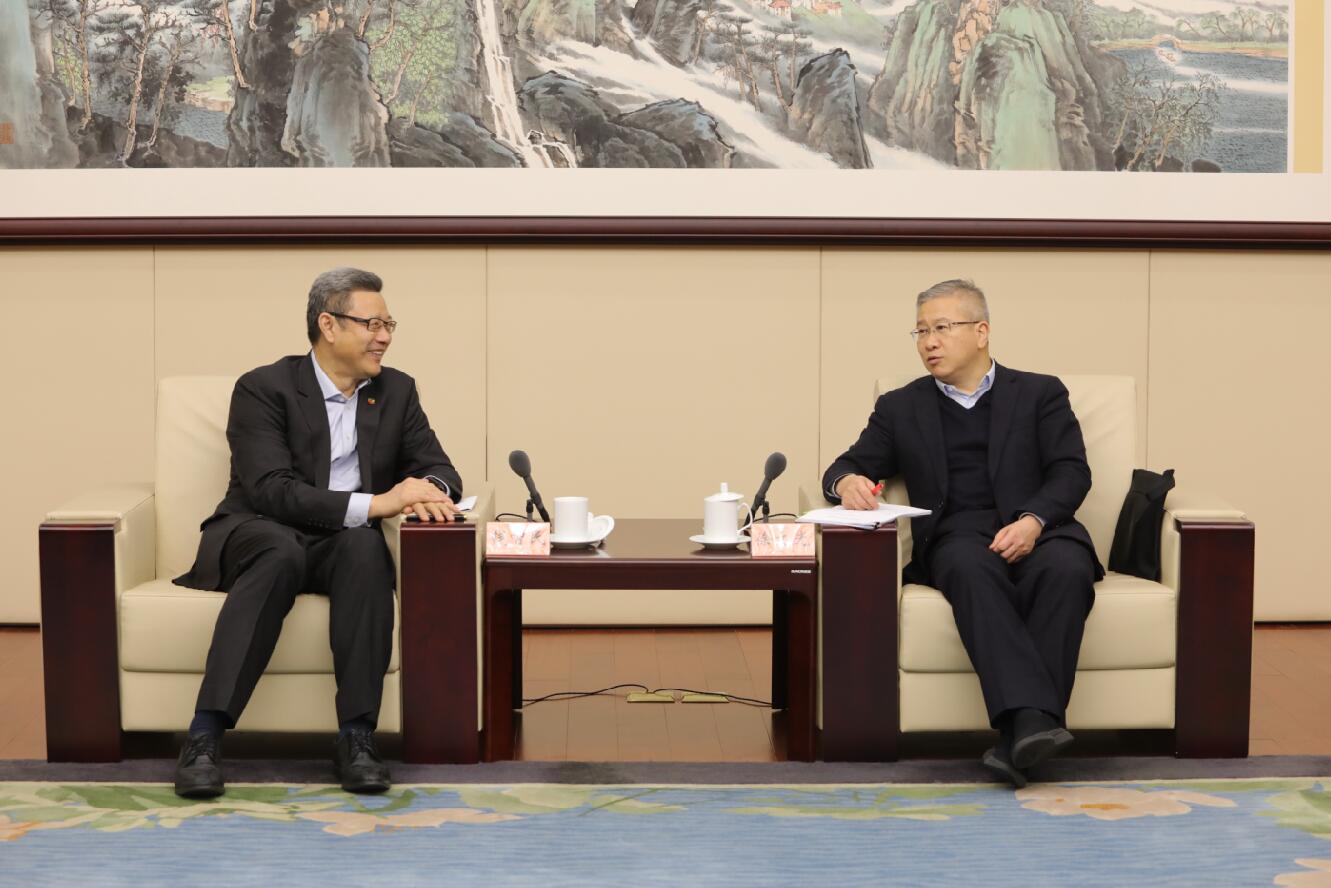 國家電投黨組書記、董事長錢智民拜會浙江省委常委、常務(wù)副省長徐文光