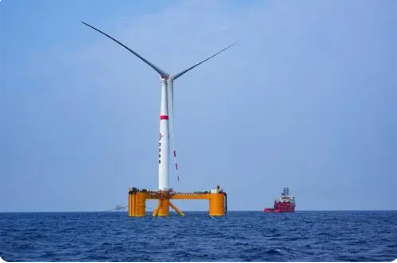 青島制造！我國首座深遠(yuǎn)海浮式風(fēng)電平臺“海油觀瀾號”完成海上安裝