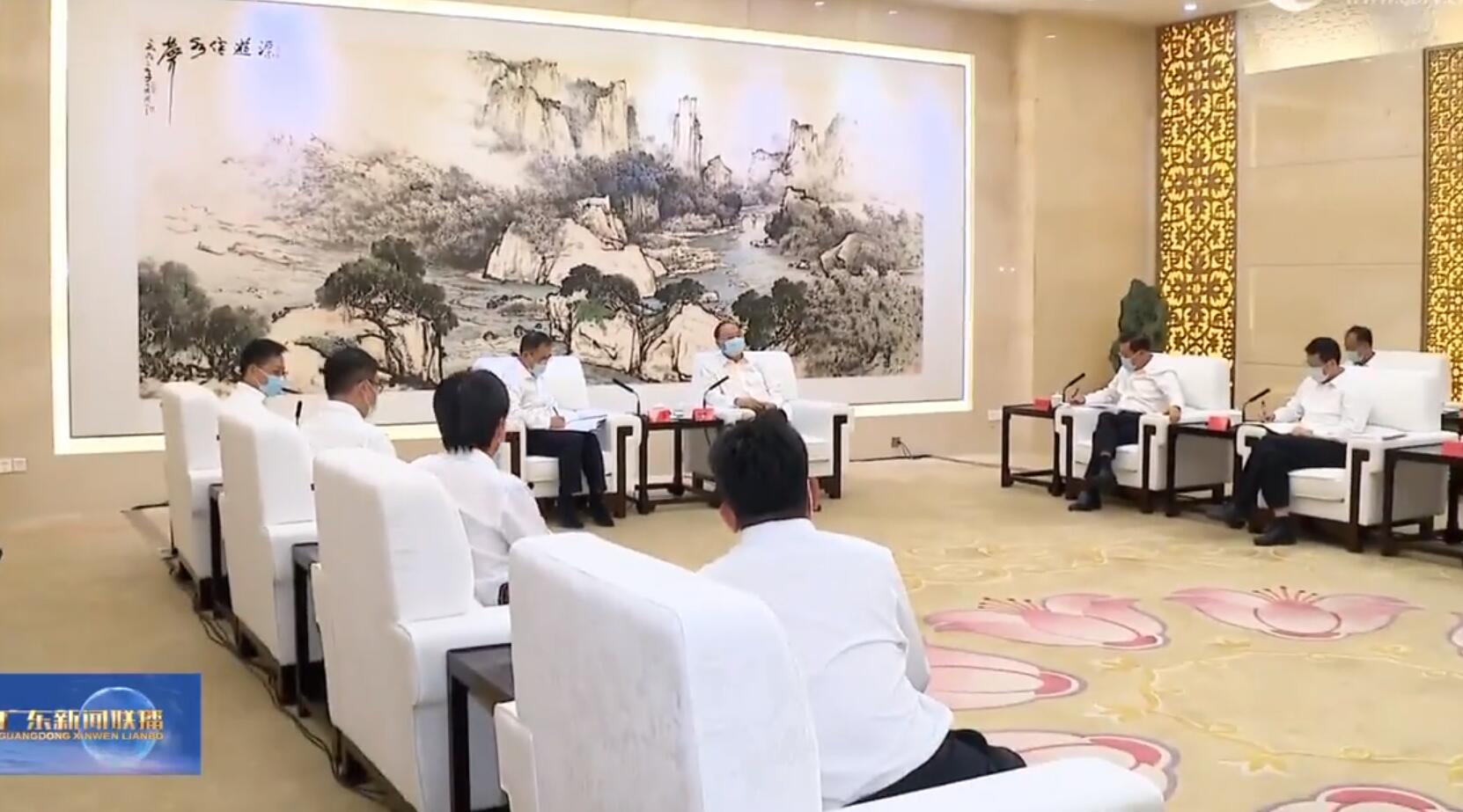 大唐集團(tuán)黨組書記、董事長鄒磊拜會廣東省委書記黃坤明、省長王偉中