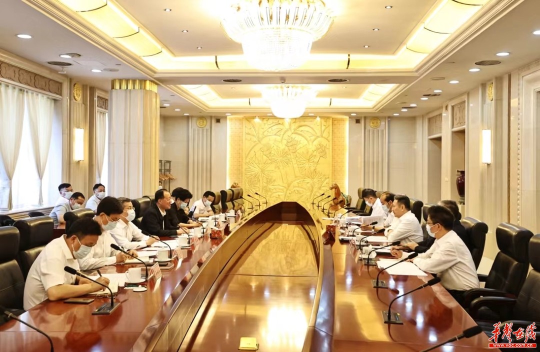 湖南省政府在京與交通運(yùn)輸部、國家能源局、中國中車舉行工作會(huì)談