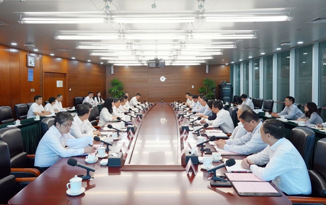 中國能建黨委書記、董事長宋海良與中國海油黨組書記、董事長汪東進(jìn)會談
