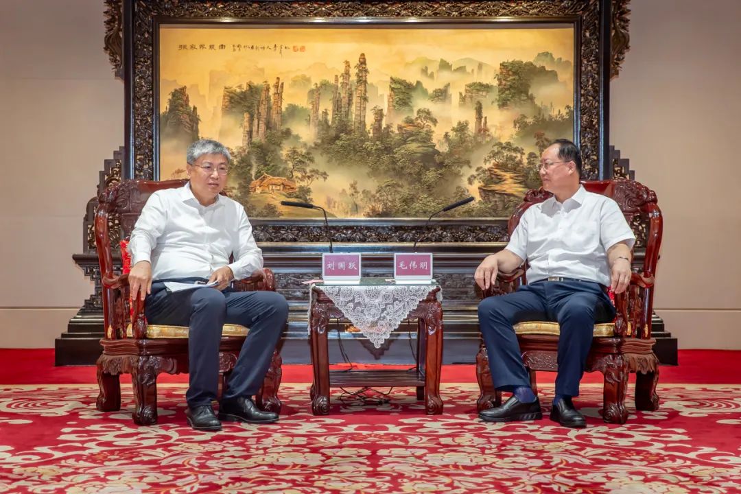 國家能源集團(tuán)黨組書記、董事長劉國躍拜會湖南省委副書記、省長毛偉明