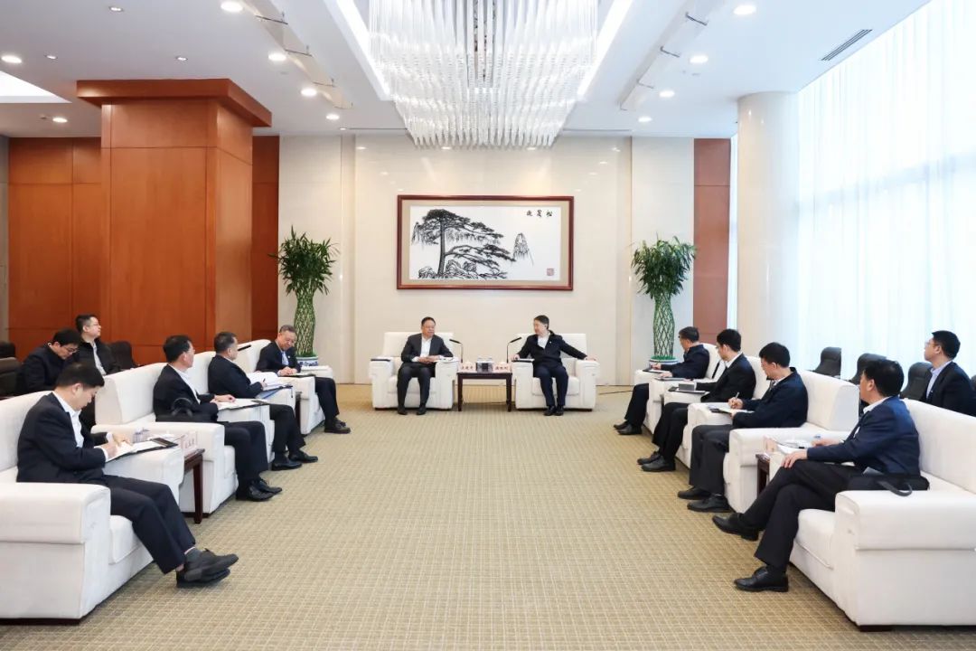 華能集團(tuán)黨組書記、董事長溫樞剛會見中國鐵建黨委書記、董事長汪建平