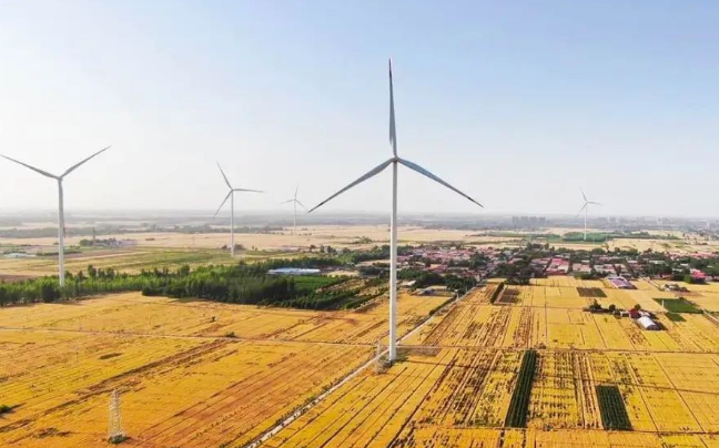 寰泰能源又一風電項目落地河北柏鄉(xiāng)，總?cè)萘?0MW