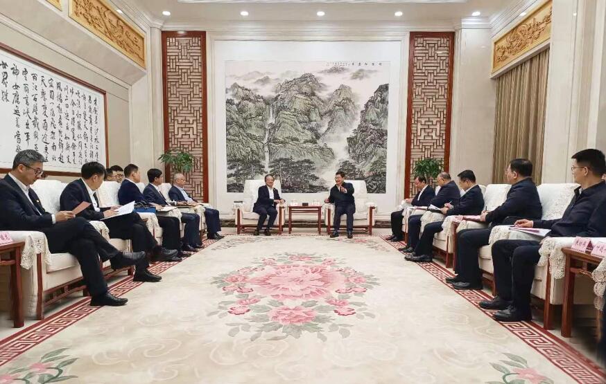 吳云拜會湖北省政府副省長、黨組成員盛閱春