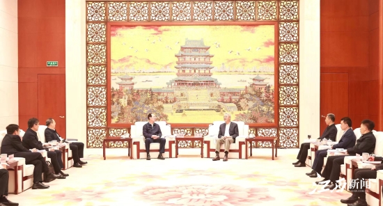 中國(guó)電建黨委書記、董事長(zhǎng)丁焰章拜會(huì)江西省委書記尹弘